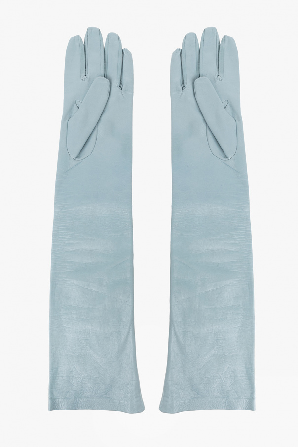 マルジェラ　手袋　Maison Martin Margiela Light blue Long gloves Maison Margiela